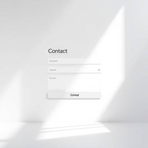 Visual example of the contact form
